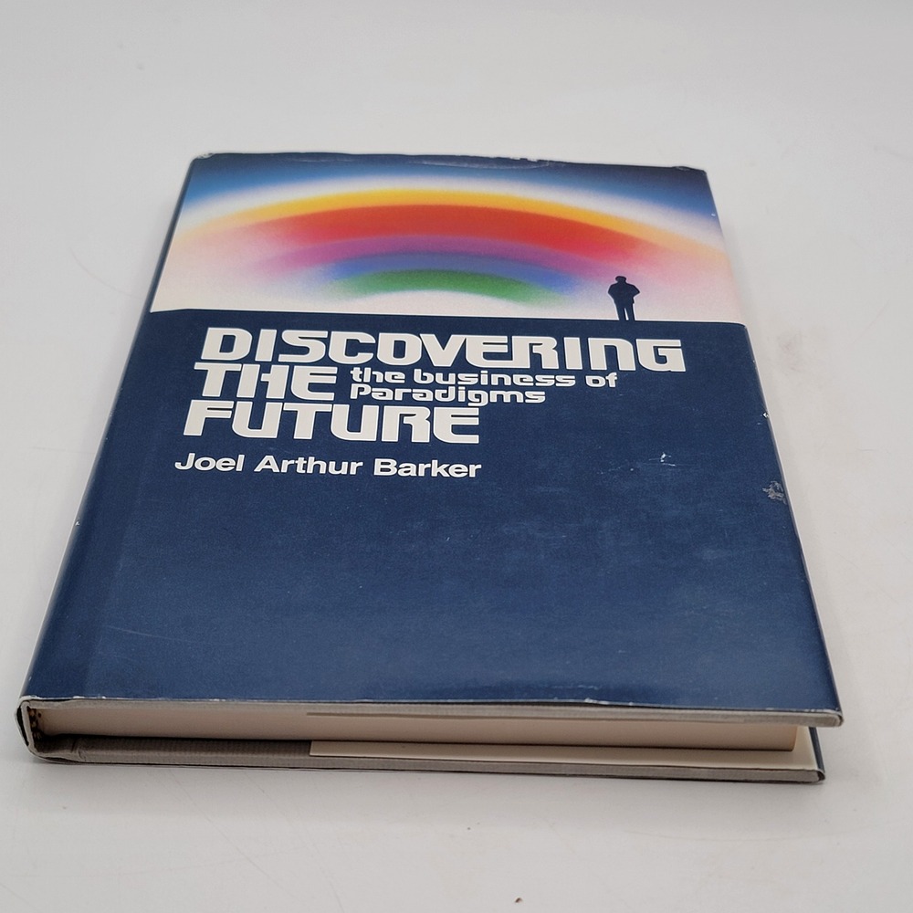Joel Arthur Barker Discovering the Future Hardcover 1985 Business Paradigms Good